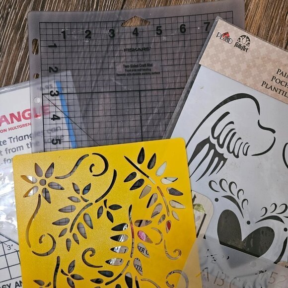 Crafting Stencils and more bundle, Some NEW and some used. - Picture 6 of 7